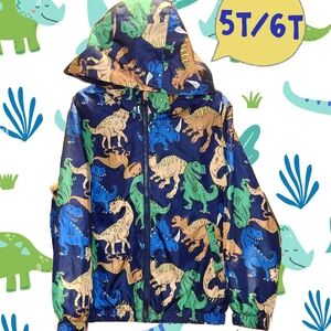 Kids Dinosaur Rain Jacket